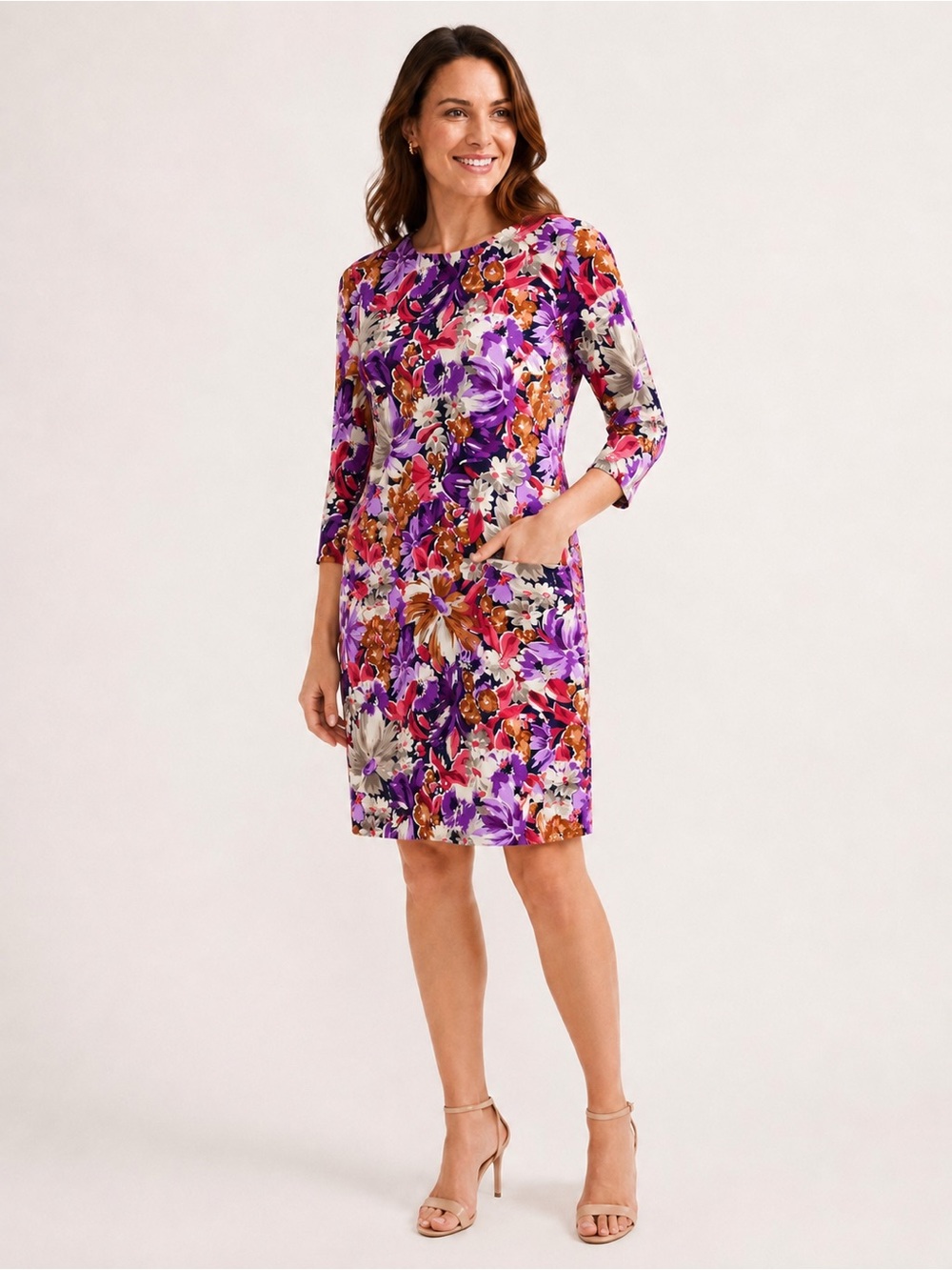 🌺 J.McLaughlin Catalyst Dress in the Palmer Floral print